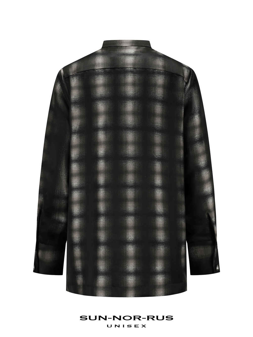Faded plaid shirt