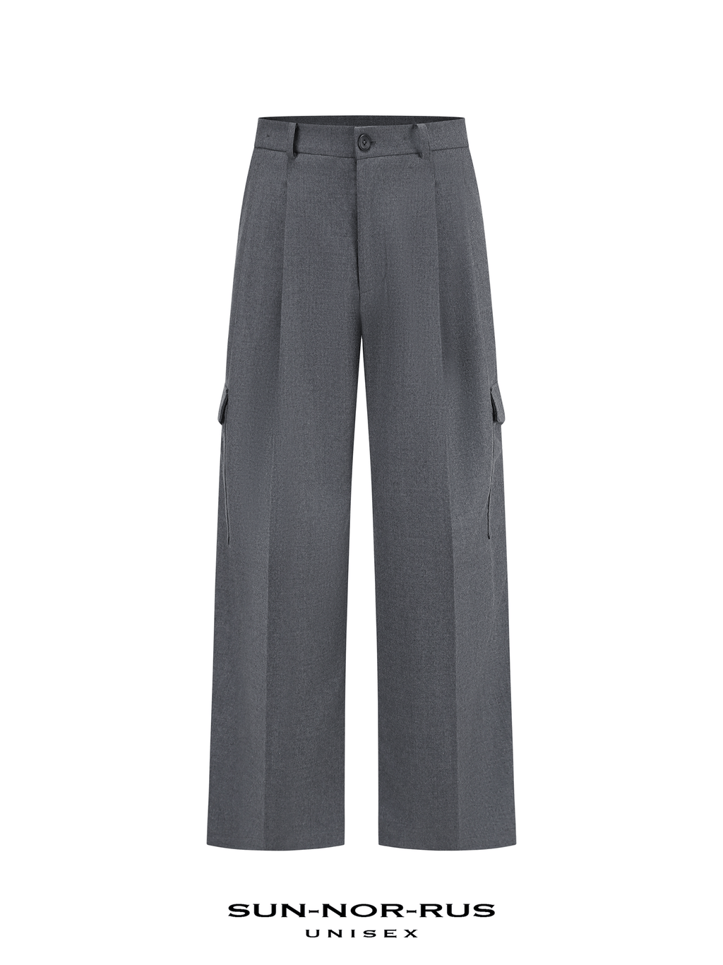 DOUBLE-PLEATED TAILORED PANT IN VIRGIN WOOL