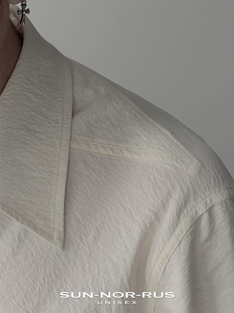 Patch Pocket Shirt in silk